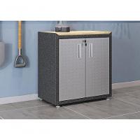 Balcão Multiúso Sem Tampo Titanium Itatiaia - 2 Portas - Preto C- Cinza - 4