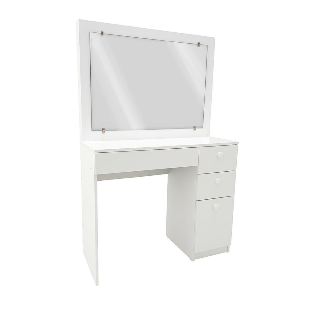 Penteadeira Ditália 4 Gavetas Pe-110 Cor:branco Branco - 2