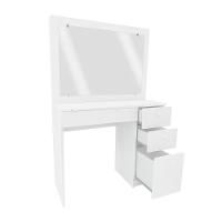 Penteadeira Ditália 4 Gavetas Pe-110 Cor:branco Branco - 6