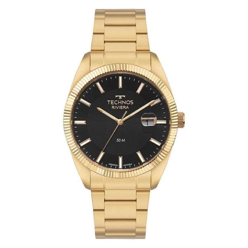 Relógio Technos Masculino Riviera 2317ag/1p Dourado - 1