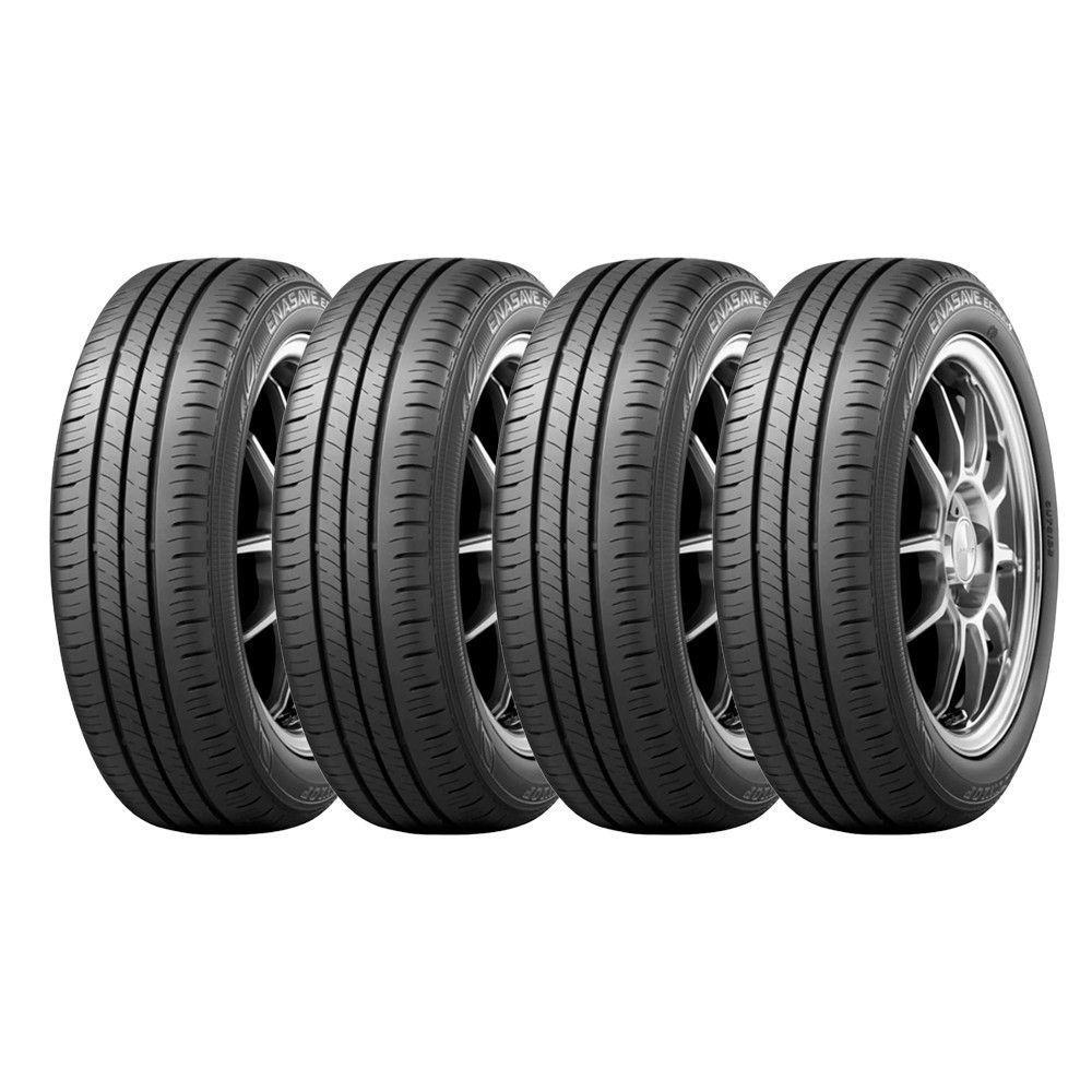 Kit 4 Pneus Dunlop 185/60r15 Enasave Ec300+ Preto - 1