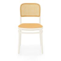 Conjunto Mesa De Jantar Redonda Majestic 70cm Branca Com 4 Cadeiras Roma - Branco - 5