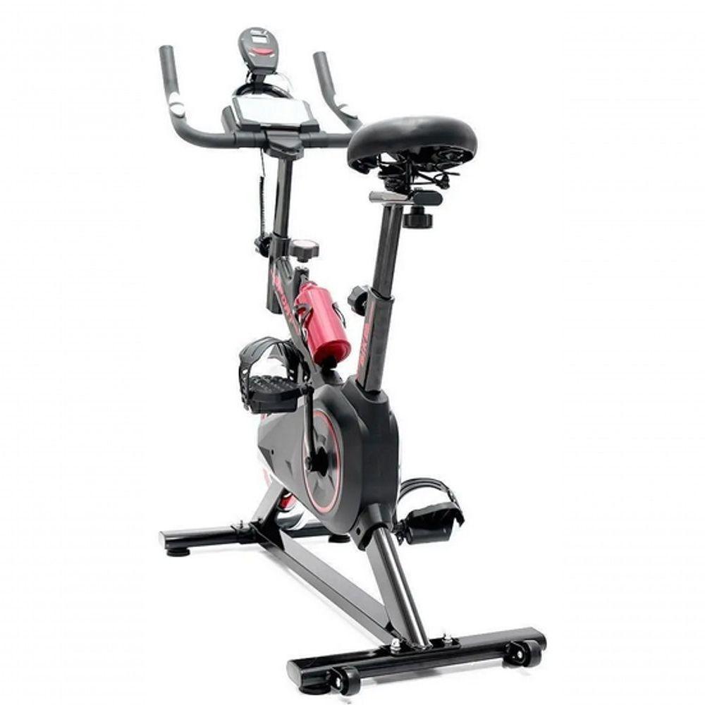 Bicicleta Ergométrica Fitness Para Cardio E Musculação Com Base 8 Kg Inercia - 4