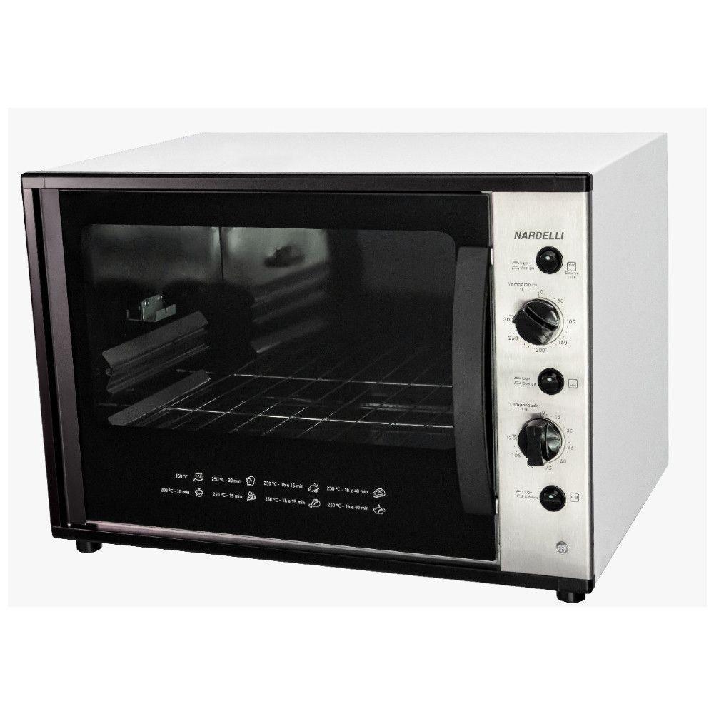 Forno Elétrico Bancada Com Espeto Giratório Preto 220V - 6