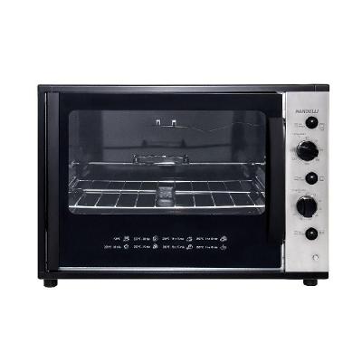 Forno Elétrico Bancada Com Espeto Giratório Preto 220V