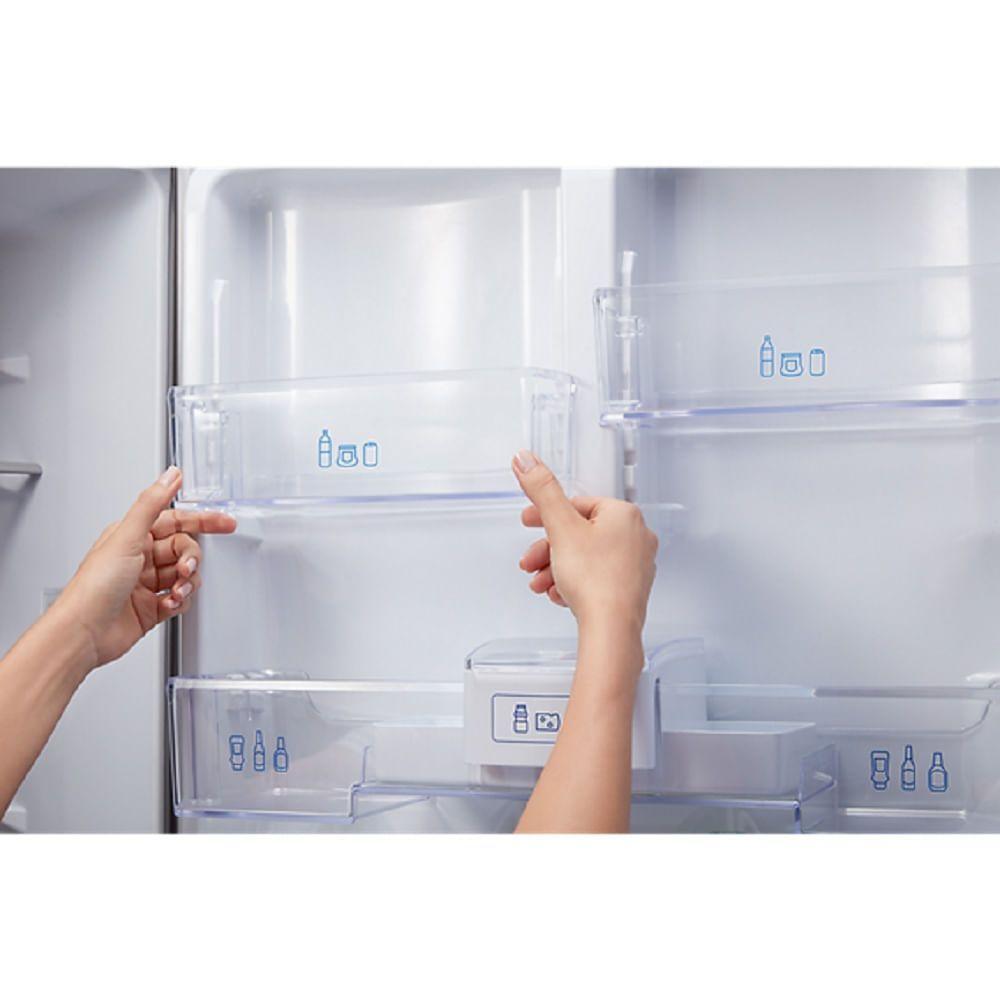 Geladeira Panasonic Frost Free Aço Escovado 480L 110V - 9