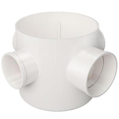 Corpo Caixa Sifonada 100x100x50 - 11581151 - Fortlev Corpo Caixa Sifonada 100x100x50