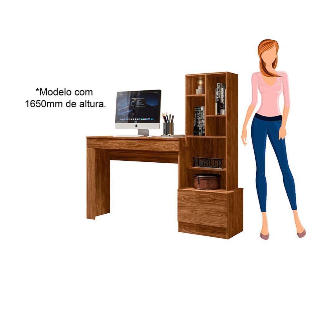 Escrivaninha Mesa Office Lion Escritorio - Bebeshop Cinamomo Mel - 4