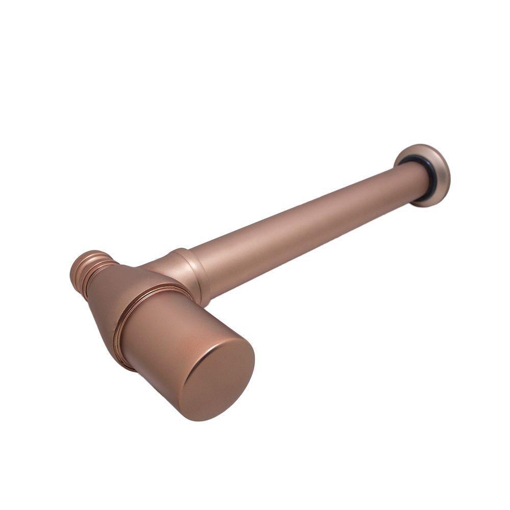 Sifão Pia Lavatório Banheiro Regulável Cobre Copo Metal Luxo - 3