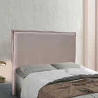 Cabeceira Estofada Nápoles 140cm Casal Linho Cor Creme - 2