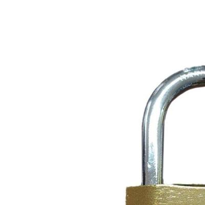 Cadeado 63mm Com 3 Chaves Tri-angle Dourado