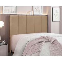 Cabeceira Queen Australia 160cm Suede - Adj Decor Cor Cinza - 2