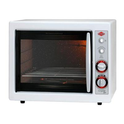 Forno Elétrico de Bancada Layr Crystal Plus 46L Autolimpante Branco 110V