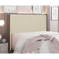 Cabeceira Casal Australia 140cm Veludo - Adj Decor Cor Vinho-2229 - 2