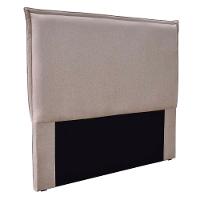 Cabeceira Estofada Nápoles 90 Cm Solteiro Linho - Adj Decor Cor Pérola-2004 - 1