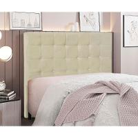 Cabeceira Estofada Polônia 90cm Solteiro Veludo - Adj Decor Cor Prata-2223 - 2