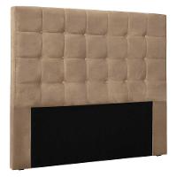 Cabeceira Estofada Polônia 90cm Solteiro Suede - Adj Decor Cor Azulmarinho-1103 - 1