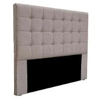 Cabeceira Estofada Polônia 140cm Casal Linho - Adj Decor Cor Grigio-2012 - 1