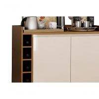 Buffet Aparador Com Adega Retrô Wine 2 Portas Freijó Com Off White - Moveisaqui - 3