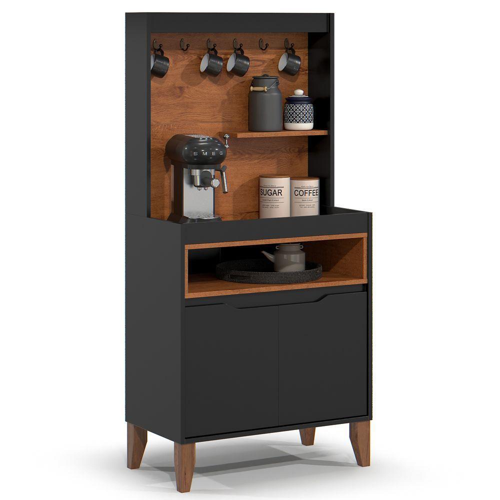 Cantinho Do Café Flow Preto Com Freijo - 1