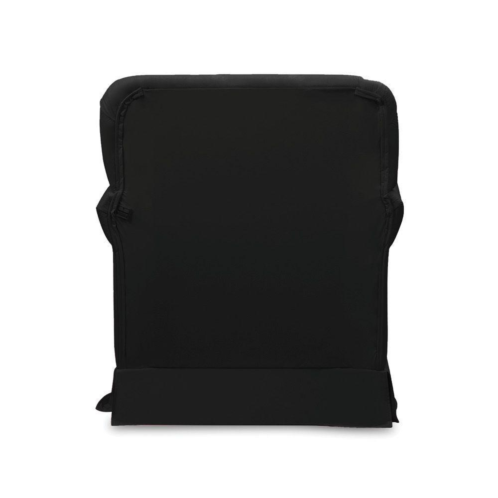 Poltrona De Amamentação Base Balanço Lígia Sintético Preto E03 - D'rossi - 2