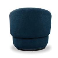 Poltrona Decorativa Orgânica Kit 2 Névoa Bouclê Azul Marinho E03 - D'rossi - 8