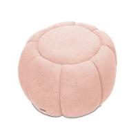 Poltrona E Puff Decorativo Orgânico Fixo Cloud Bouclê Rosê E03 - D'rossi - 7