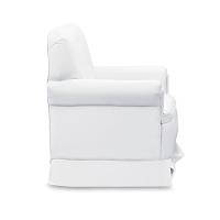 Poltrona De Amamentação Base Balanço Lígia Sintético E03 - D'rossi Cor Branco - 5