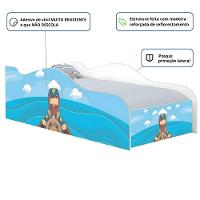 Cama Solteiro Infantil 197x91,5cm Para Quarto Personagens Marinheiro K02 - D'rossi - 3