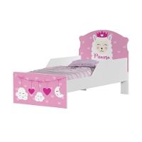 Mini Cama Infantil 153,2x79cm Com Proteção Lateral Personagens K02 - D'rossi Cor Lhama Princesa - 2