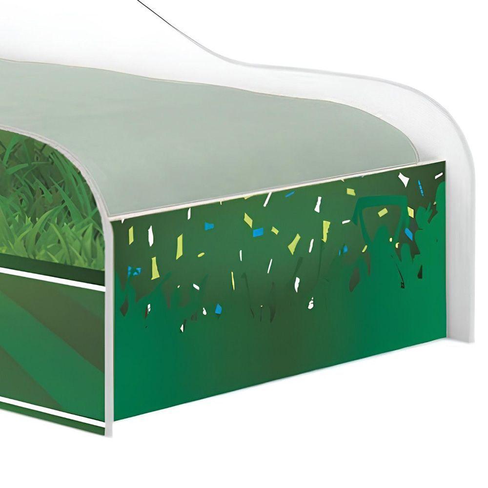 Mini Cama Infantil 157,5x72,5cm Com Proteção Lateral Personagens Copa Futebol K02 - D'rossi - 5