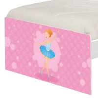 Cama Solteiro Infantil 195x96cm Para Quarto Personagens Bailarina K02 - D'rossi - 5