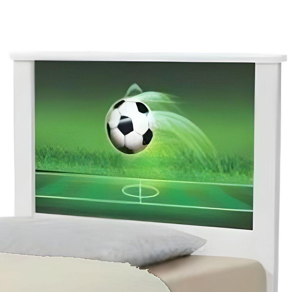 Cama Solteiro Infantil 195x96cm Para Quarto Personagens Copa Futebol K02 - D'rossi - 1
