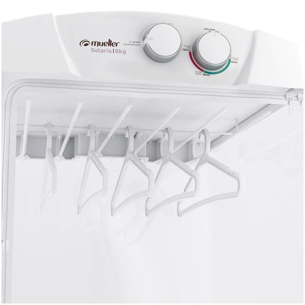 Secadora De Roupa Mueller Solaris 8kg 220V Branco - 6