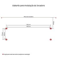 Secadora De Roupa Mueller Solaris 8kg 220V Branco - 7