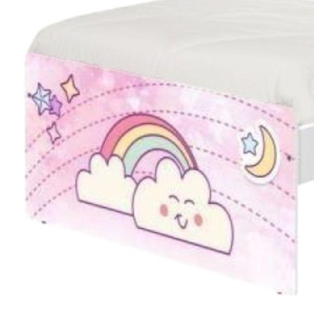 Cama Solteiro Infantil 195x96cm Para Quarto Personagens Unicórnio K02 - D'rossi - 5