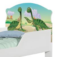 Mini Cama Infantil 153,2x79cm Com Proteção Lateral Personagens K02 - D'rossi Cor Dinossauro - 5