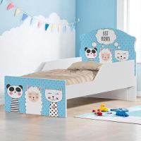 Mini Cama Infantil 153,2x79cm Com Proteção Lateral Personagens K02 - D'rossi Cor Melhores Amigos - 1