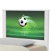 Cama Solteiro Infantil 195x96cm Para Quarto Personagens K02 - D'rossi Cor Copa Futebol - 1