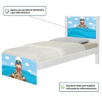 Cama Solteiro Infantil 195x96cm Para Quarto Personagens Marinheiro K02 - D'rossi - 3