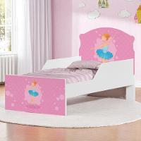 Mini Cama Infantil 153,2x79cm Com Proteção Lateral Personagens K02 - D'rossi Cor Bailarina Clássica - 1