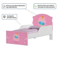 Mini Cama Infantil 153,2x79cm Com Proteção Lateral Personagens K02 - D'rossi Cor Bailarina Clássica - 3
