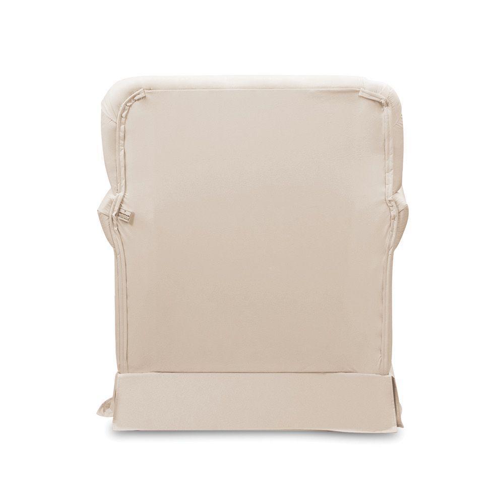 Poltrona De Amamentação Base Balanço Lígia Sintético Bege E03 - D'rossi - 6