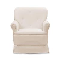 Poltrona De Amamentação Base Balanço Lígia Sintético Bege E03 - D'rossi - 2