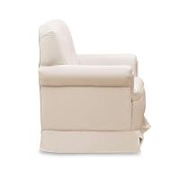 Poltrona De Amamentação Base Balanço Lígia Sintético Bege E03 - D'rossi - 5