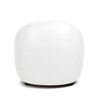 Poltrona Decorativa Orgânica Kit 2 Lua Sintético Pu Branco D03 - D'rossi - 7