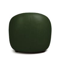 Poltrona Decorativa Orgânica Kit 2 Lua Sintético Pu Verde D03 - D'rossi - 7