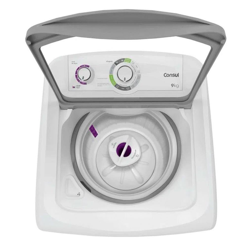 Máquina De Lavar Consul 9Kg c/ Ciclo Edredom Branca - 7