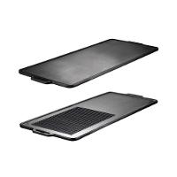 Chapa Dupla Face Retangular De Ferro Panela Mineira 90x42cm - 1