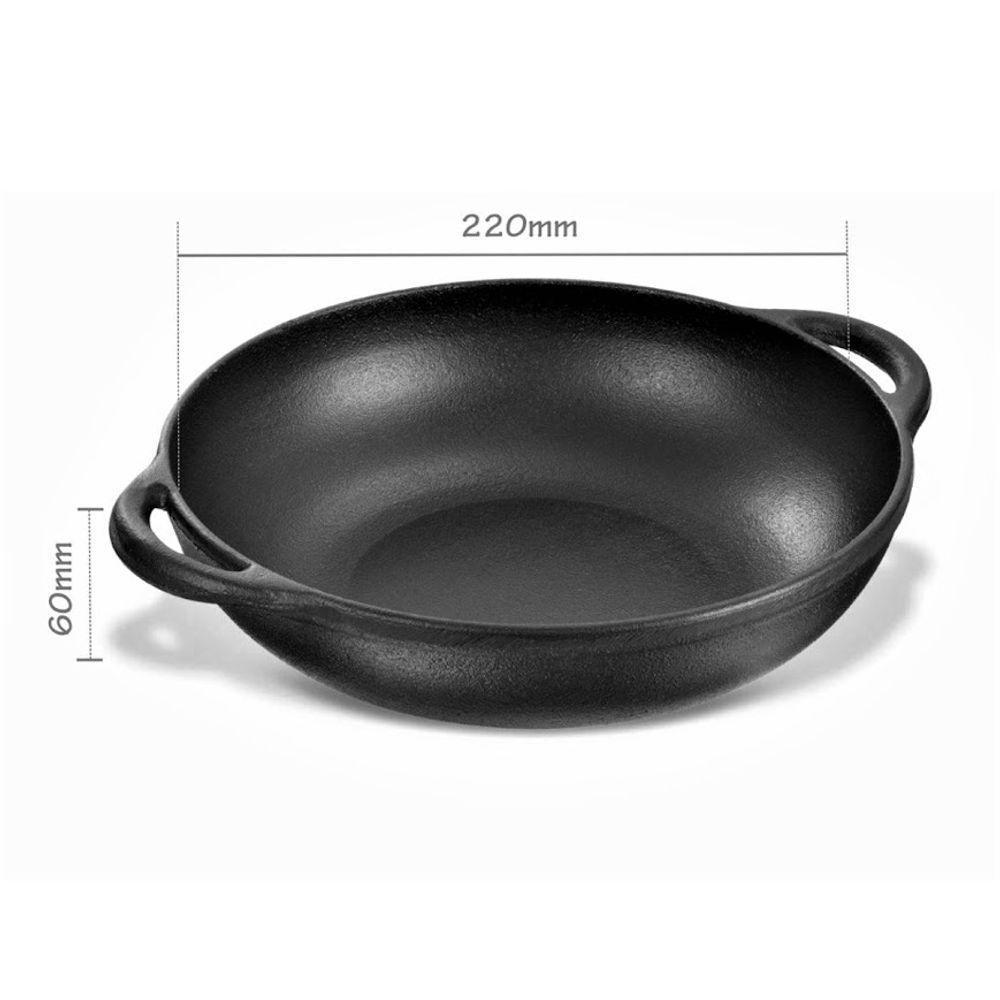 Panela Mineira Parmegiana Alça De Ferro Fundido 29x7cm 3l - 4